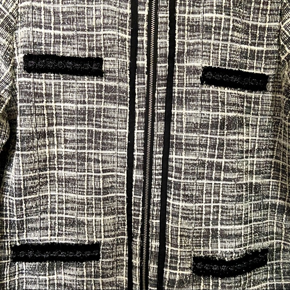C.D. Petites Tweed Jacket - Picture 3 of 5